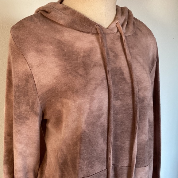 KAILEIGH, S, rose and lilac soft hoodie - Picture 2 of 9